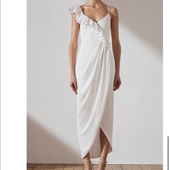 shona joy dress white